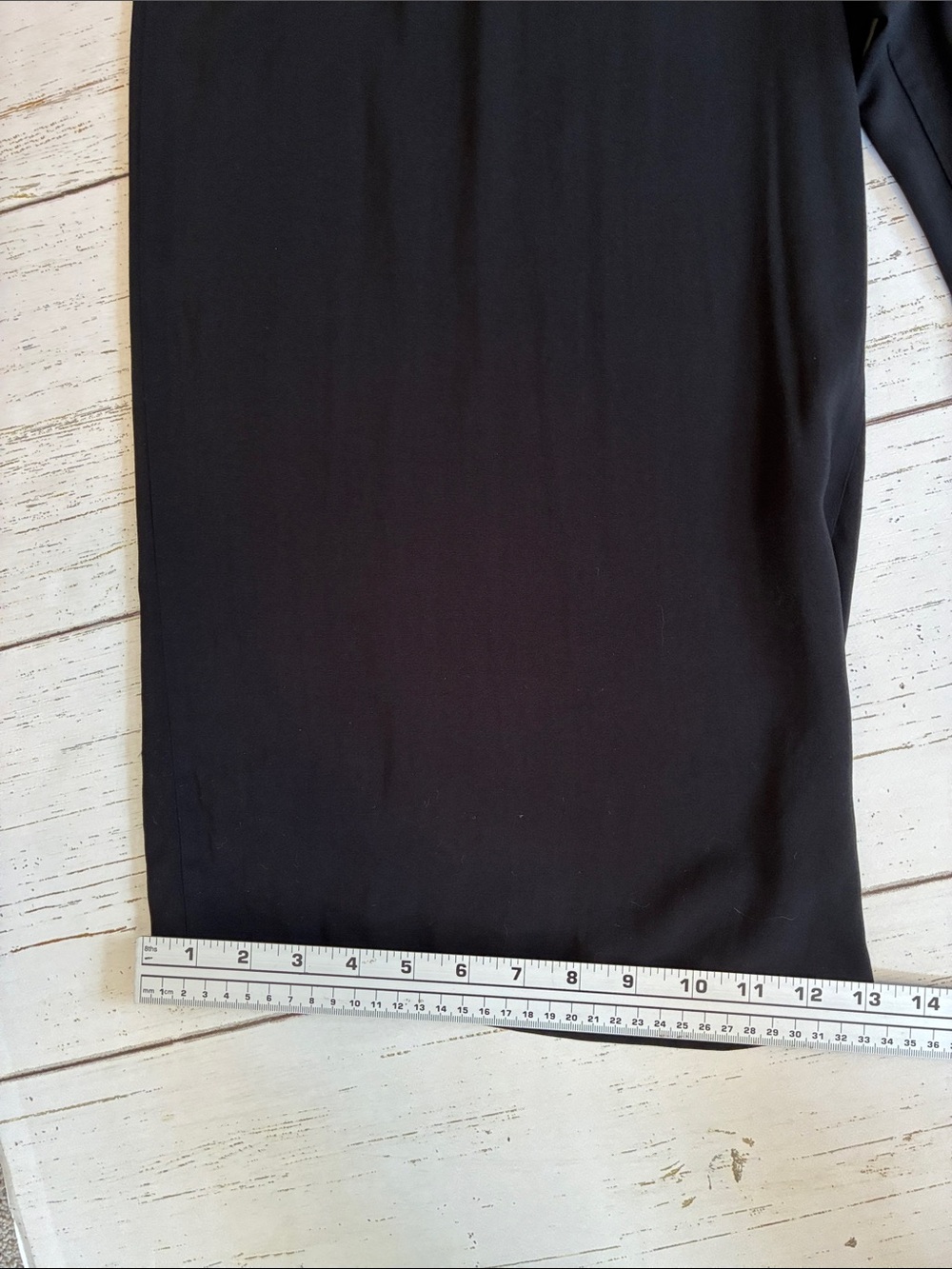 Apt. 9 Black Rayon Wide-Leg Drawstring Waist Palazzo Pants, size L, NWT - Picture 15 of 15
